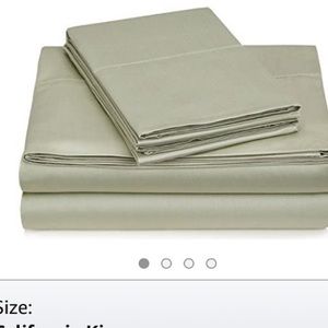 Pinzon Egyptian Cotton Sateen sheet 400 Thread Ct